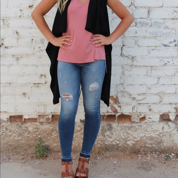 Hudson Ankle Super Skinny Released Hem Jeans - Picture 4 of 7